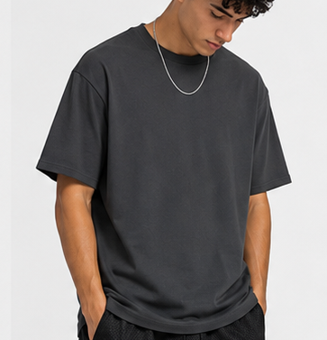 HOWGREDY - Camiseta de manga corta de corte holgado.