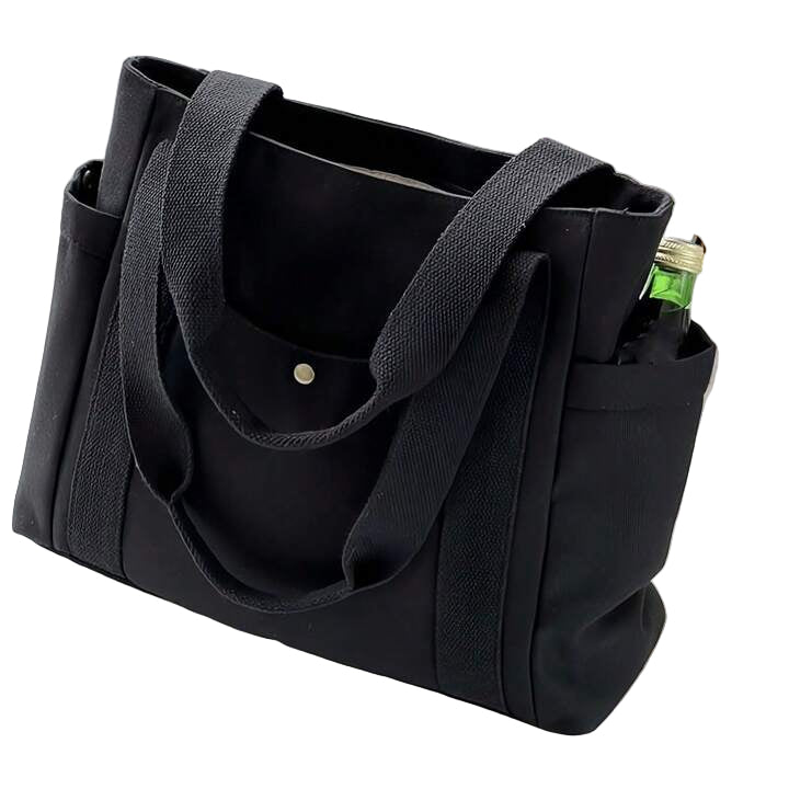 SHEEVETY Bolsa de equipaje sencilla con múltiples bolsillos.