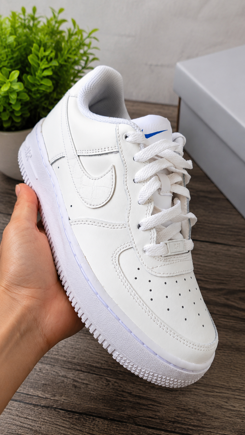 Air forcé /Blanco -cremita