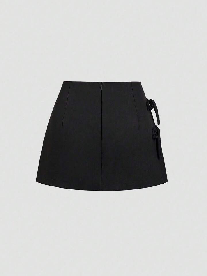 SHEEVETY Minifalda Corte A Con Abertura