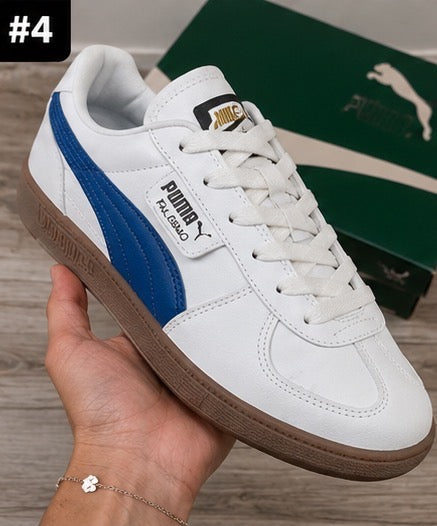 Tenis Puma blanco/azul