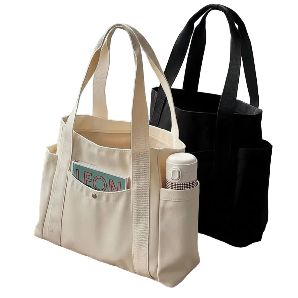 SHEEVETY Bolsa de equipaje sencilla con múltiples bolsillos.