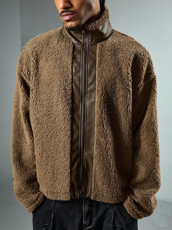 HIWGREDY -Chaqueta Teddy Hombre