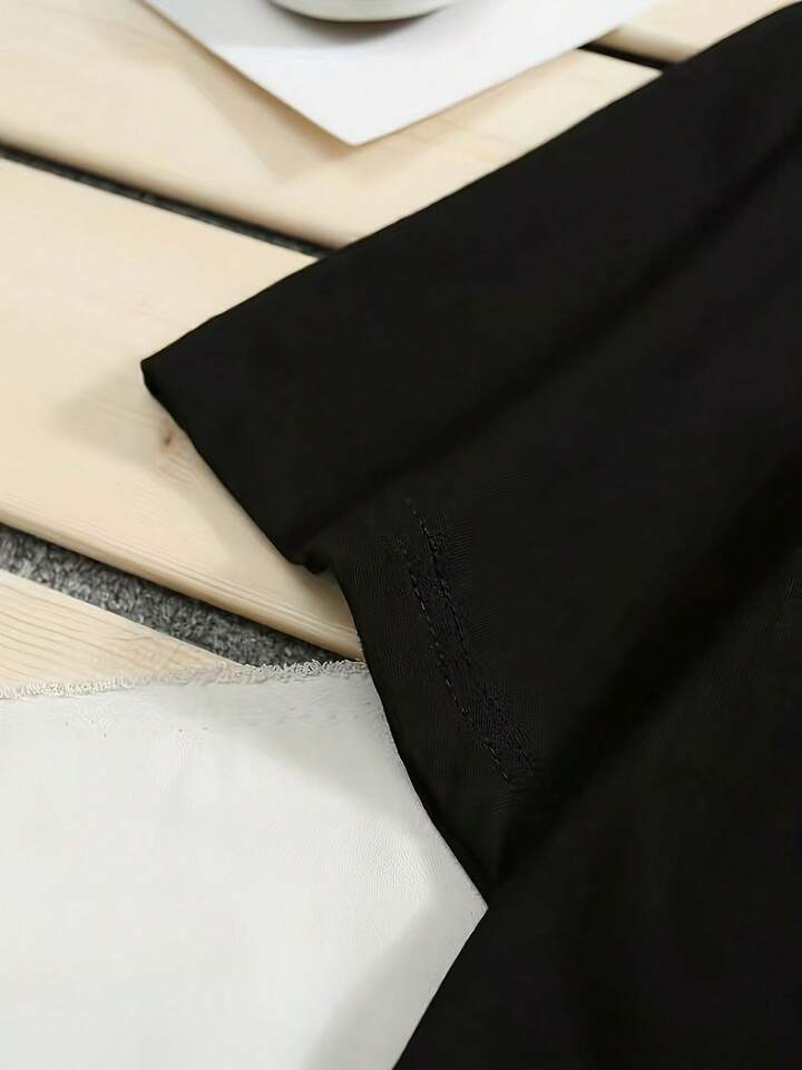 SHEEVETY TendenciasCamiseta De Manga Corta De Corte Holgado Para Hombre | Diseño Exquisito | Esencial De Verano | Fácil De Combinar | Muestra Tu Estilo