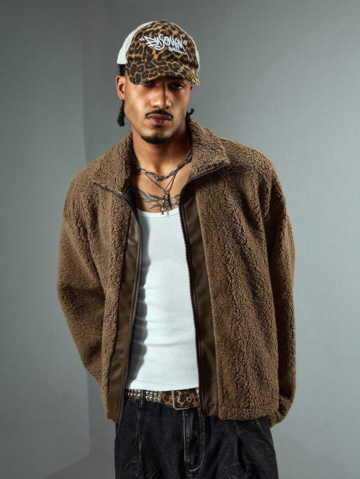 HIWGREDY -Chaqueta Teddy Hombre