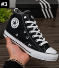 Converse negros/blanco